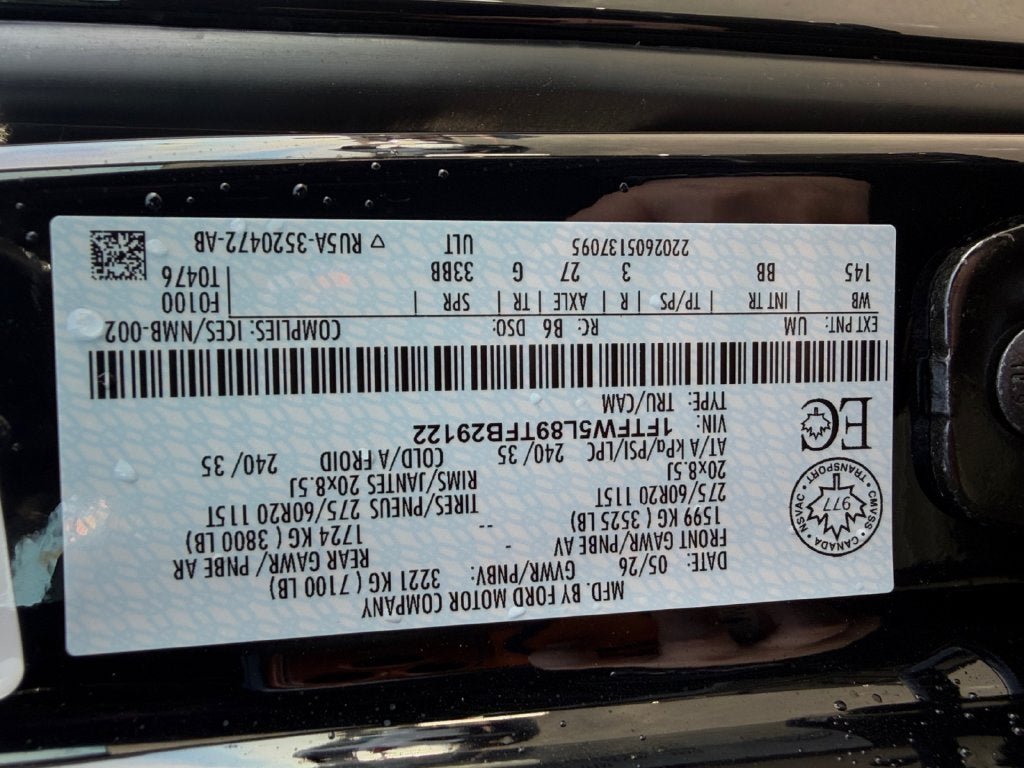 2026 Ford F-150 Lariat