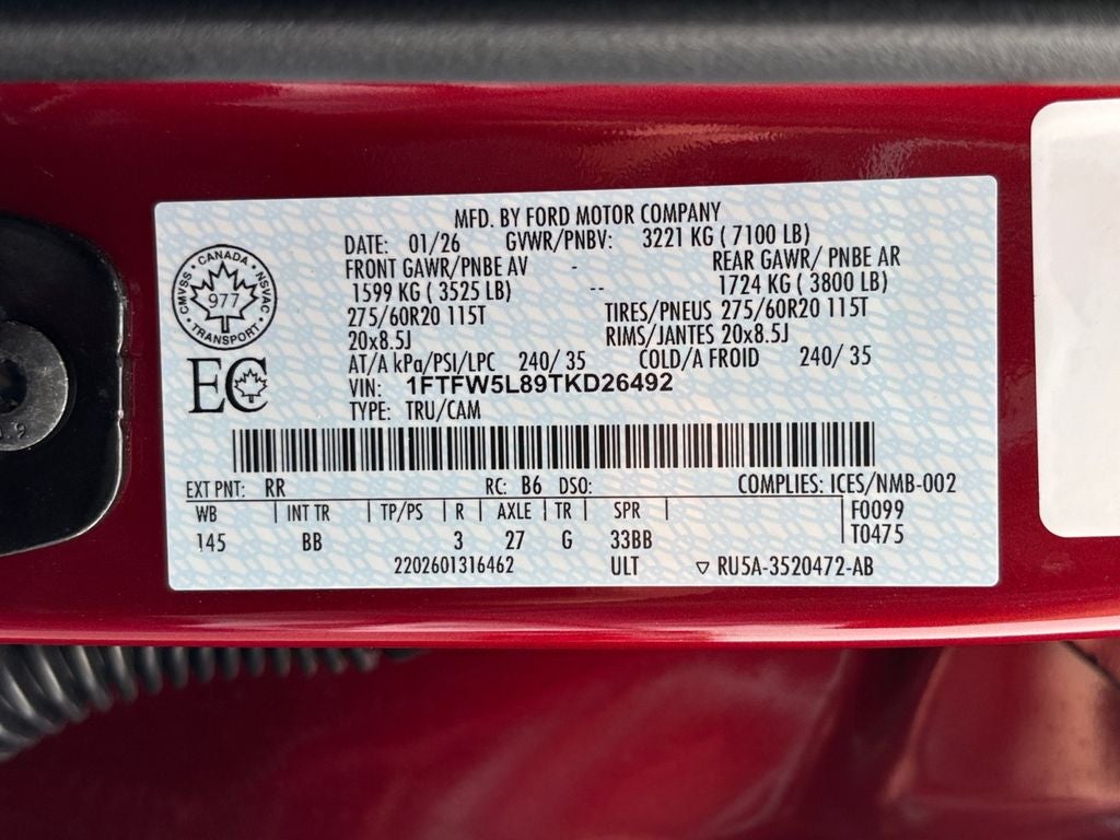 2026 Ford F-150 Lariat