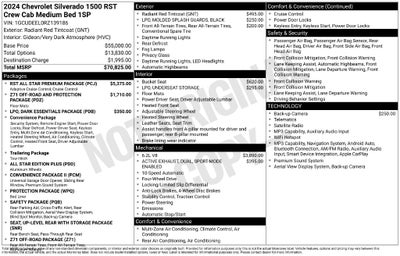 2024 Chevrolet Silverado 1500 RST