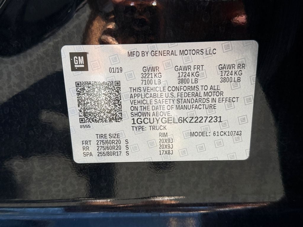 2019 Chevrolet Silverado 1500 LTZ
