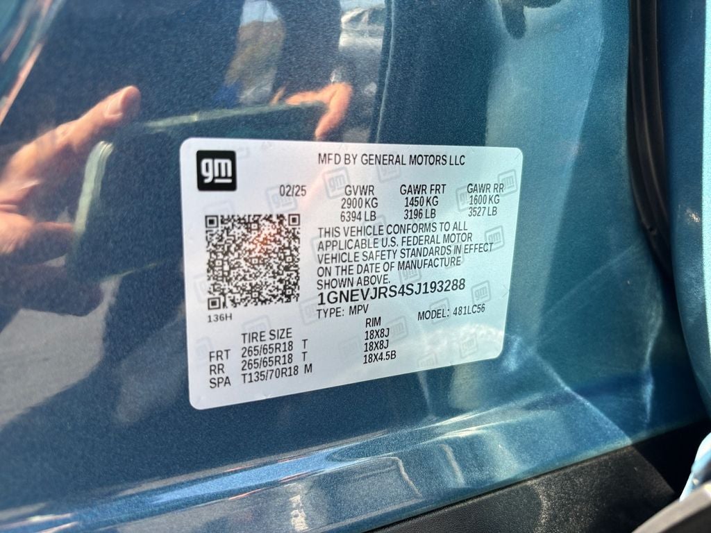 2025 Chevrolet Traverse Z71