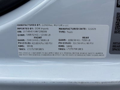 2022 GMC Sierra 3500HD AT4