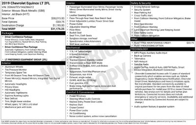 2019 Chevrolet Equinox LT