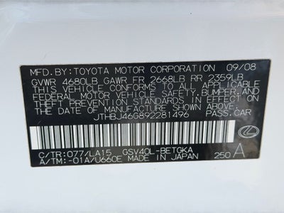2009 Lexus ES 350