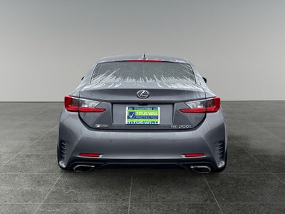 2017 Lexus RC 200t