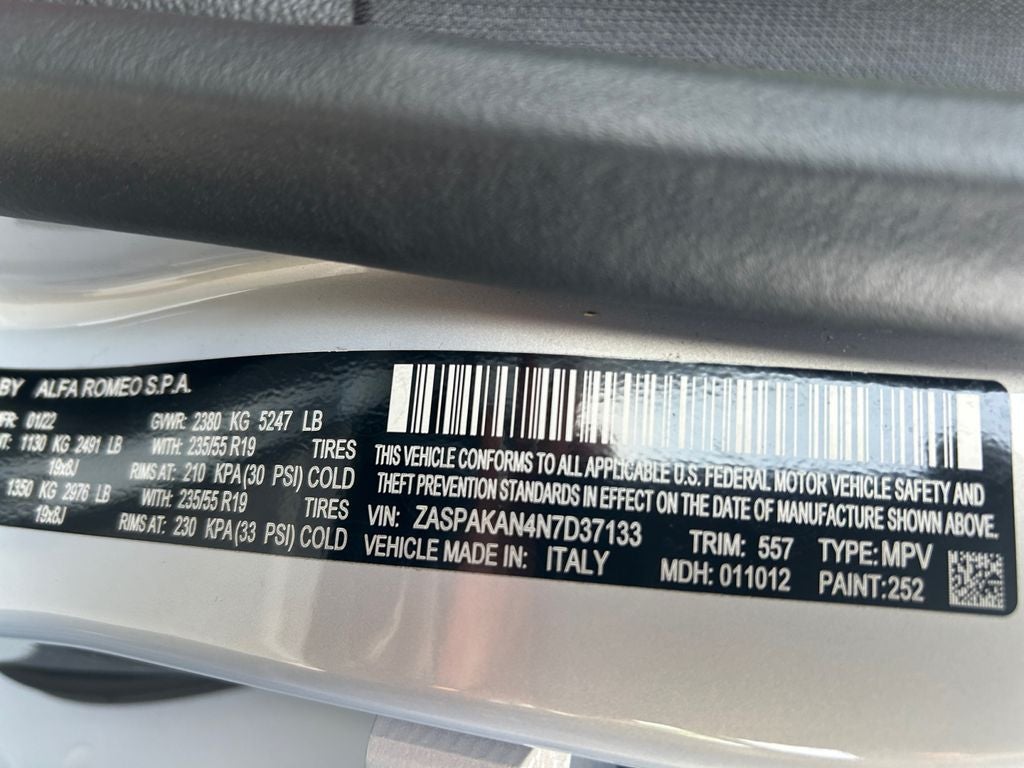 2022 Alfa Romeo Stelvio Sprint