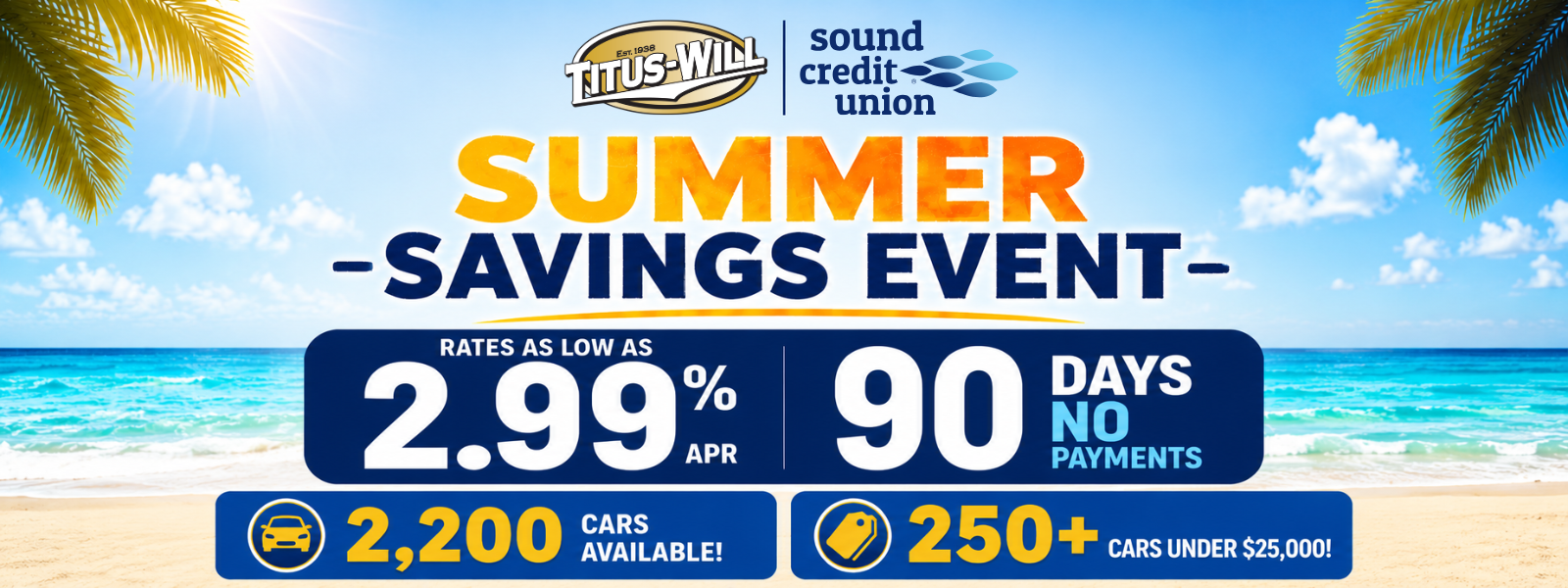 Summer Sales Event On Now
